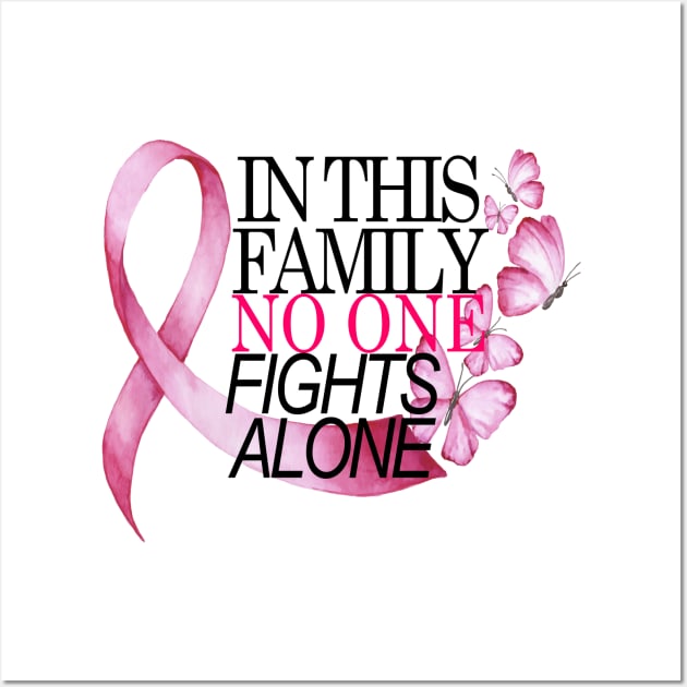 breast cancer awareness Wall Art by INSCRIPTIONcrafts